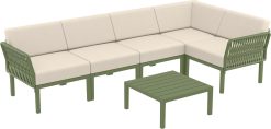 Portofino corner set (Siesta)